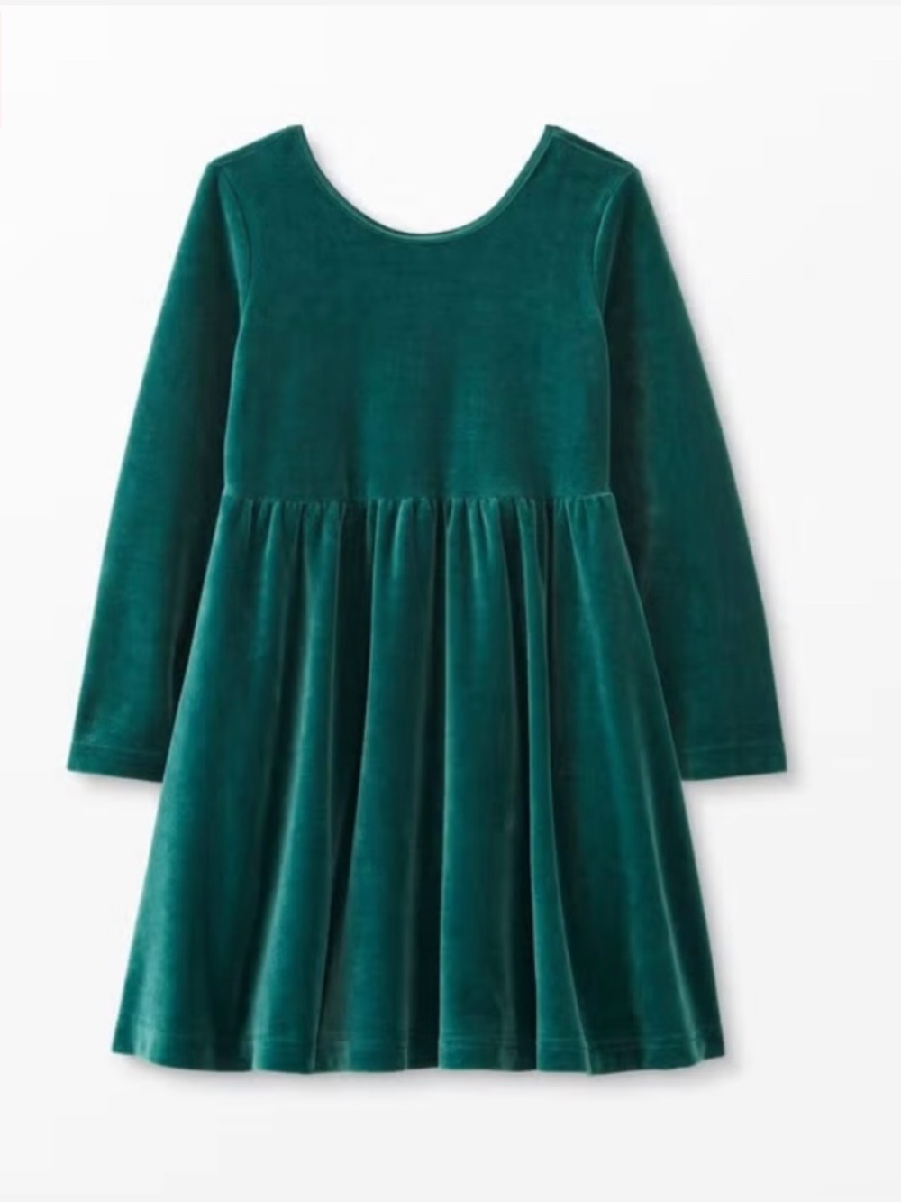 Hanna Andersson Velour Super Soft Skater Dress Size 4